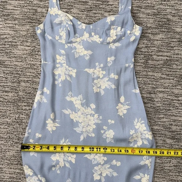 Reformation Reverie Viscose Blend Midi Dress Size 4 - Picture 12 of 16